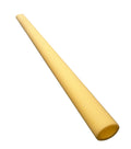 Scaffold Trampoline Tube Padding Yellow Foam 2m Long 9mm Thick 48mm Bore