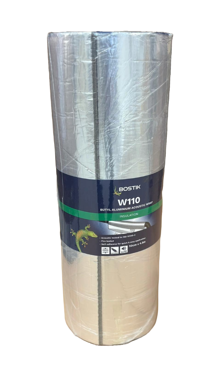 Bostik W110 Acoustic Pipe Insulation Wrap 4.5m x 50cm