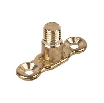 10mm Male Threaded Pipe Clip Wall Back Mounting Plate