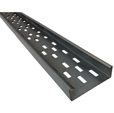 Pre-galvanised Mild Steel Cable Tray 3m Lengths