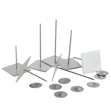 Self Adhesive Aluminium Pin With Washer 62mm - Pack of 500