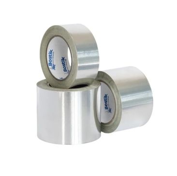 Bostik Idenden T303 Self-Adhesive Bright Foil Tape 50mm wide, 45m long