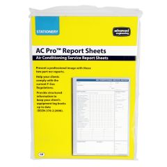 AC Pro 80028 Air Conditioning Breakdown Report Pad