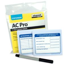 AC Pro (80037) F Gas Refrigeration System Labels