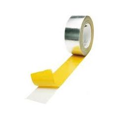 Silver Coloured Duct Insulation Tape 50m x 50mm x 0.18mm