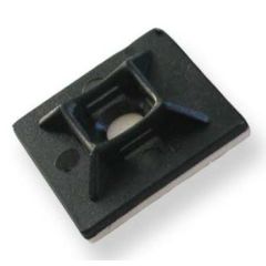 Sticky Back Cable Tie Mounts 28mm Square Bag of 100
