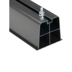 Black Plastic Condenser Mounting Blocks 450mm