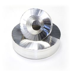 Aluminium End-Capping for Pipe Insulation - 25mm x 10 metre Coil
