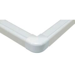 Plastic Trunking Climaplus 125 x 75mm External Elbow