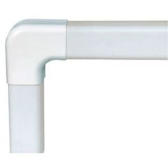 Plastic Trunking Climaplus 125 x 75mm Flat Elbow