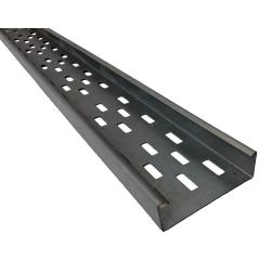 Pre-galvanised Mild Steel Cable Tray 3m Lengths