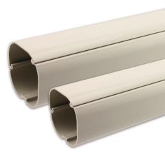 Inoac Plastic Pipe Trunking 2M 60Mm Trunking Cd-60