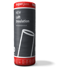 Superglass Multiroll 44 Loft Insulation 150mm Thick 1.2m Wide 6.65m Long