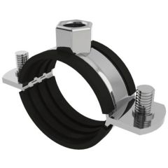 Rubber Lined Pipe Clamps-Rubber Lined-33-37mm