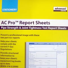 AC Pro Pipe Strength and Joint Test Report Pad