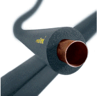 6mm Diameter 12mm Wall Armaflex Class O Pipe Insulation 2 metre length Tube