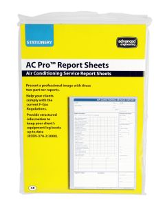 AC Pro 80028 Air Conditioning Breakdown Report Pad