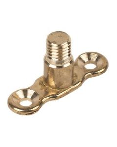 10mm Male Threaded Pipe Clip Wall Back Mounting Plate