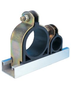 20mm 3/4 inch Pipe Channel Clip Cushion Clamp 10 Pack