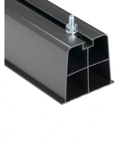 Black Plastic Condenser Mounting Blocks 450mm