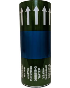 Pipe Identification Tape Drinking Water