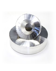 Aluminium End-Capping for Pipe Insulation - 20mm x 10 metre Coil