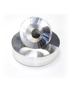 Aluminium End-Capping for Pipe Insulation - 15mm x 10 metre Coil
