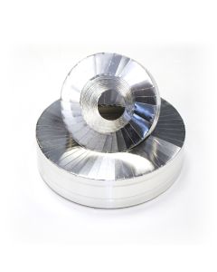 Aluminium End-Capping for Pipe Insulation - 50mm x 10 metre Coil