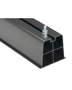 CMB-450 Black Plastic Condenser Mounting Block 450mm for Air Conditioning Units