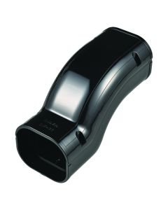 Inaba 75mm Trunking Offset Bend Black