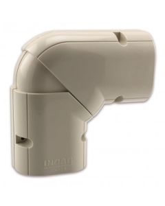 Inoac Plastic Pipe Trunking 60mm Universal Elbow Horizontal Nx-60