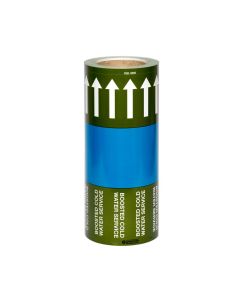 Boosted Cold Water Supply BCWS Pipe ID Tape