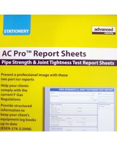 AC Pro Pipe Strength and Joint Test Report Pad