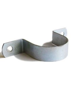 27mm Saddle Pipe Tube Clip Clamp BZP U Type Bright Zinc Plated