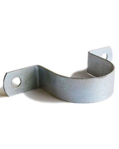 34mm Saddle Pipe Tube Clip Clamp BZP U Type Bright Zinc Plated