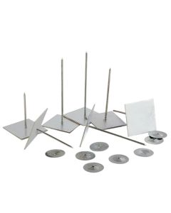 Self Adhesive Aluminium Pin With Washer 62mm - Pack of 500