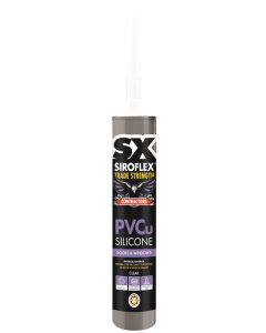Siroflex Contractors PVCu Clear Silicone 300ml