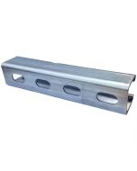 Steel Channel Slotted 41 x 21 1.5 3m Pre Galvanised Unitrunk