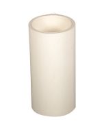 Overflow Pipe White Drain Socket 21.5mm 3/4