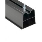 Black Plastic Condenser Mounting Blocks 450mm Long CMB-450