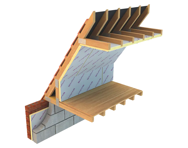 A rectangular block of gray foam insulation material with a smooth surface, displayed against a transparent background. The block has a uniform texture and appears to be a section of pipe lagging or insulation board