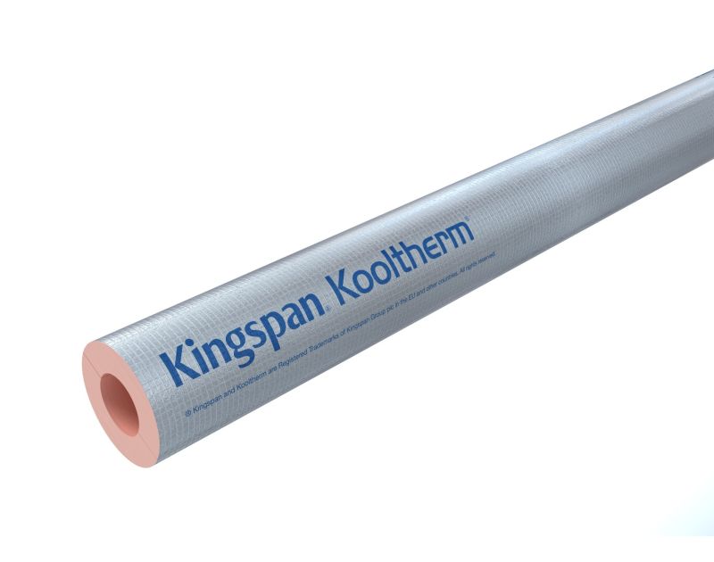 Kingspan Kooltherm Phenolic Pipe Insulation 1m Long-20mm-93mm Kingspan Kooltherm Phenolic Pipe Insulation 1m Long-20mm-93mm