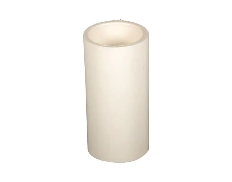 Overflow Pipe White Drain Socket 21.5mm 3/4