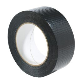 1 x ROLL DUCK DUCT GAFFA TAPE WATERPROOF CLOTH TAPE 48mm x 50m STRONG BLACK. 